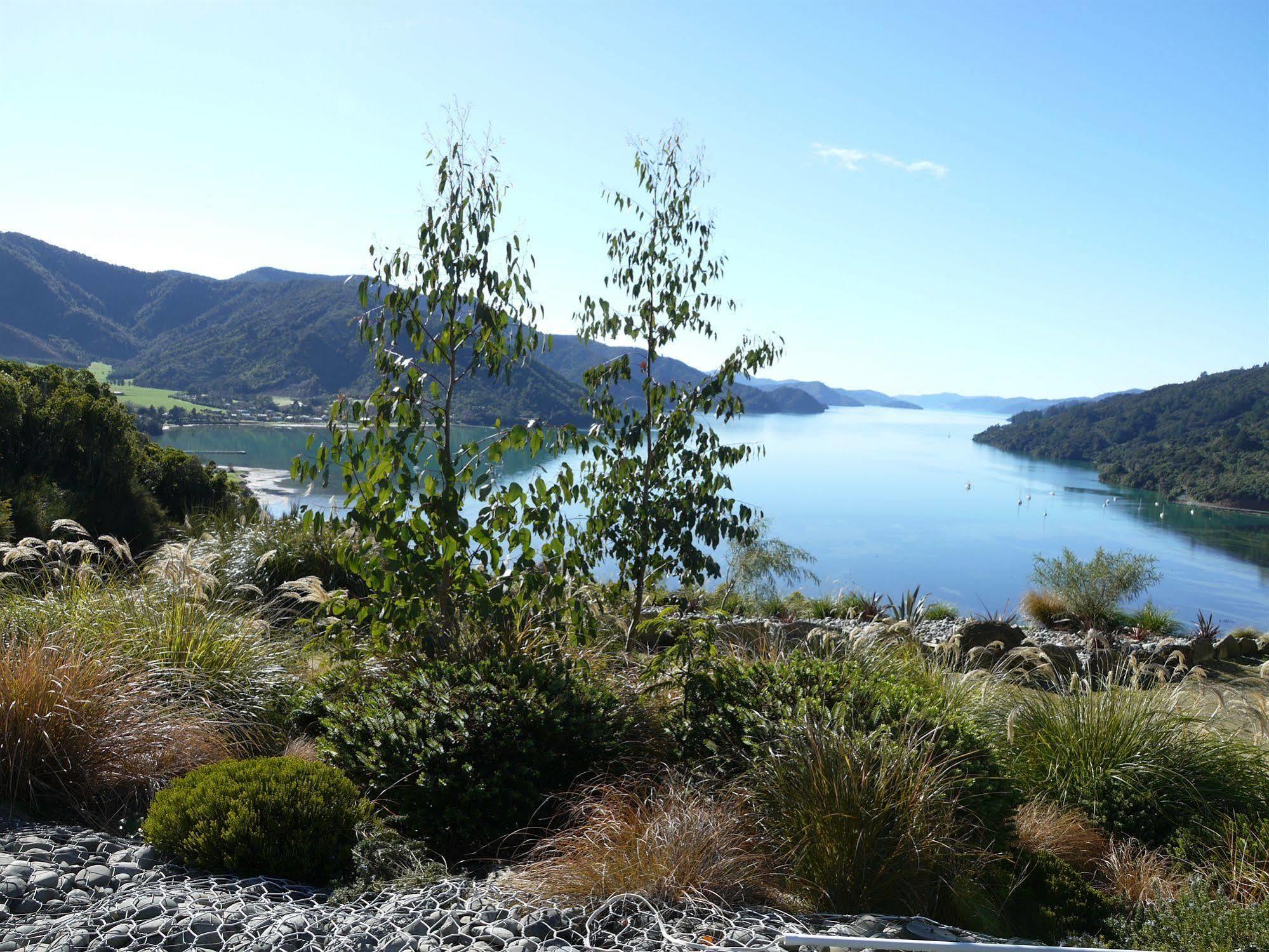 Okiwa Bay Lodge Picton Exterior foto